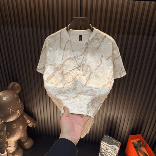 Luxury Ripped Sparkling Colors Shirt