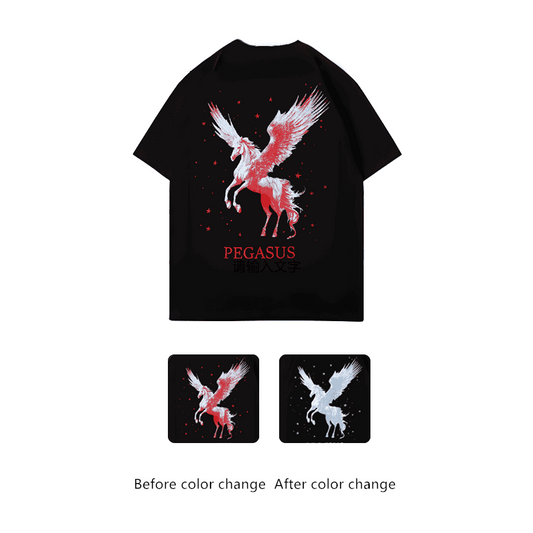 Pegasus Fashion Reactive Color-Changing T-Shirt