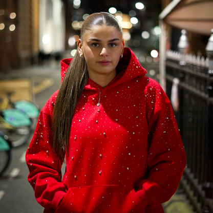 Rhinestone Galaxy Hoodie