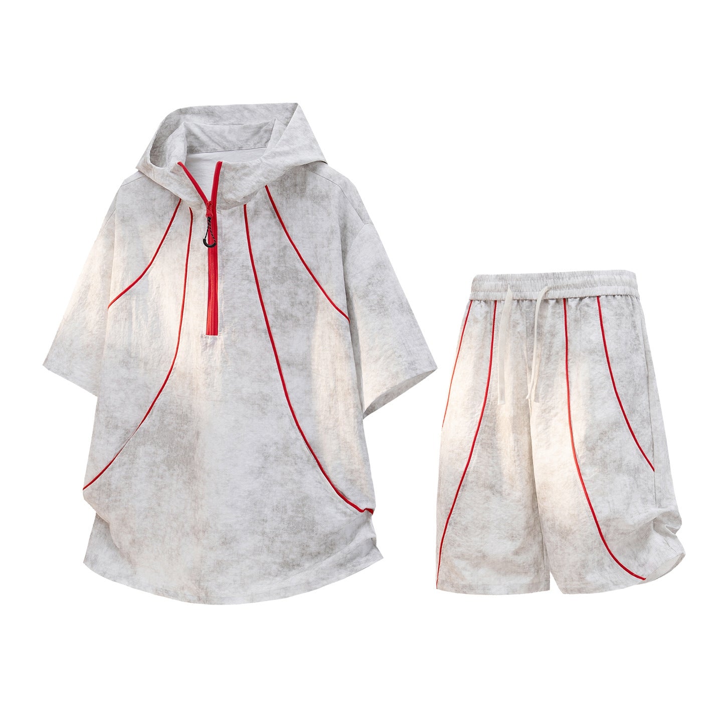 Trendy Striped Design Two-Piece Set