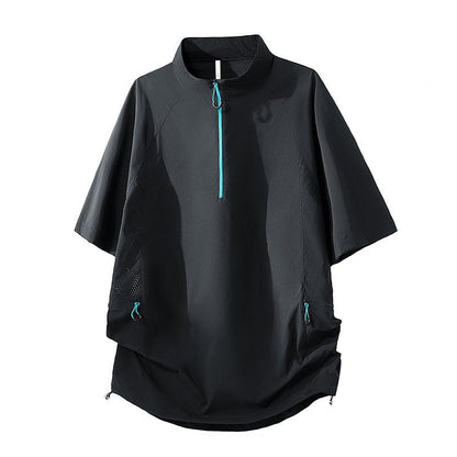 Street Techwear Biker Style Cargo Set
