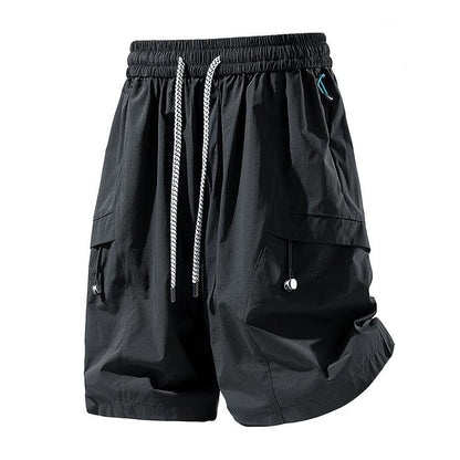 Street Techwear Biker Style Cargo Set