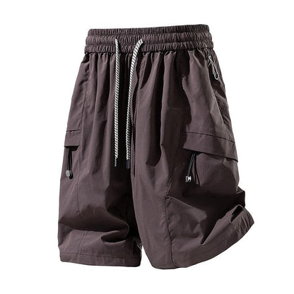 Street Techwear Biker Style Cargo Set