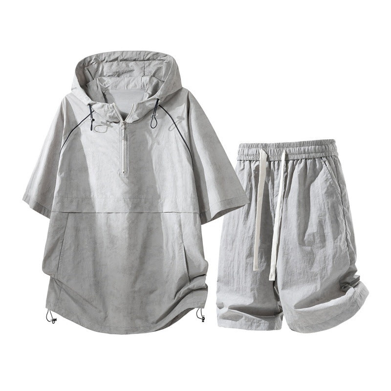 Hooded Quick Drying Two-Piece Set