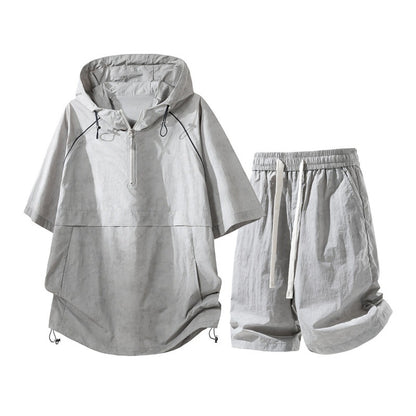 Hooded Quick Drying Two-Piece Set