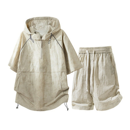 Hooded Quick Drying Two-Piece Set