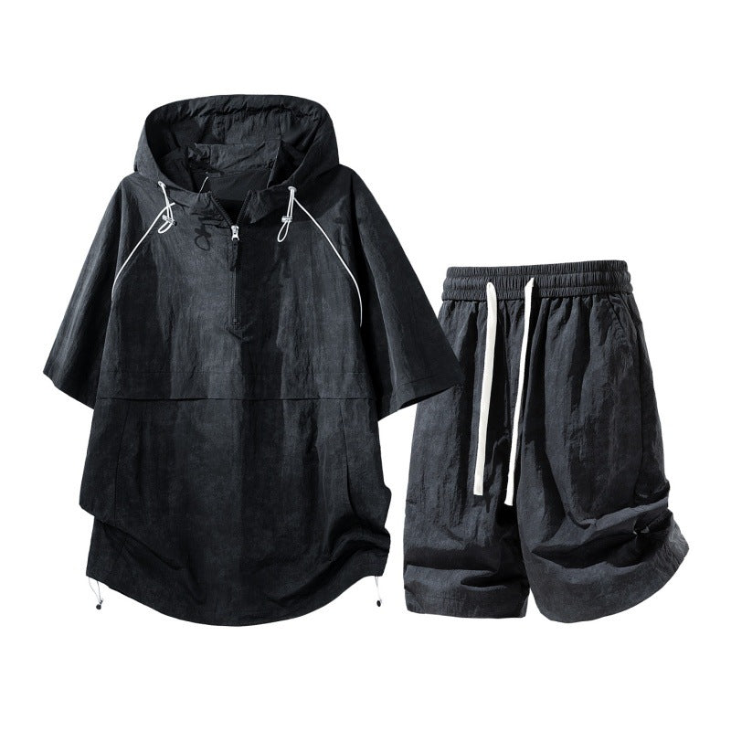 Hooded Quick Drying Two-Piece Set