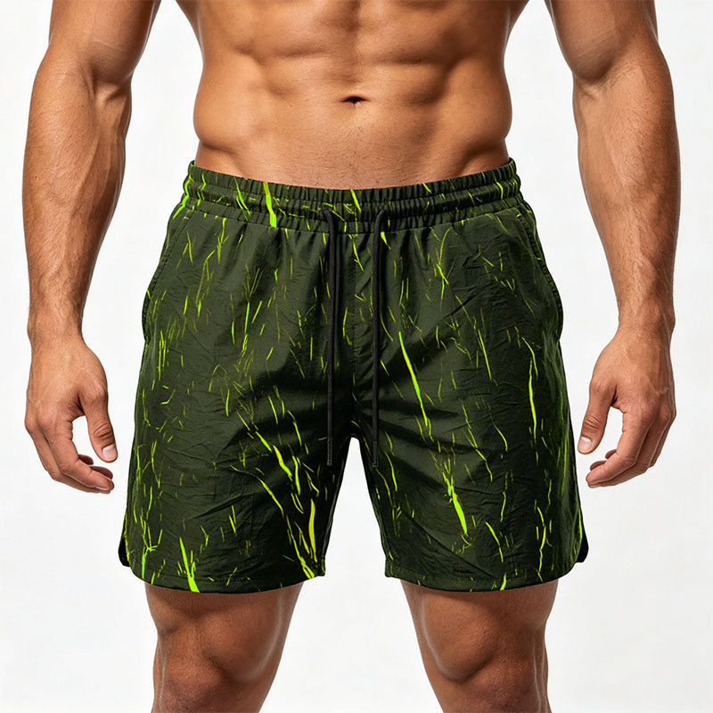 Reversible Cracks Beach Shorts
