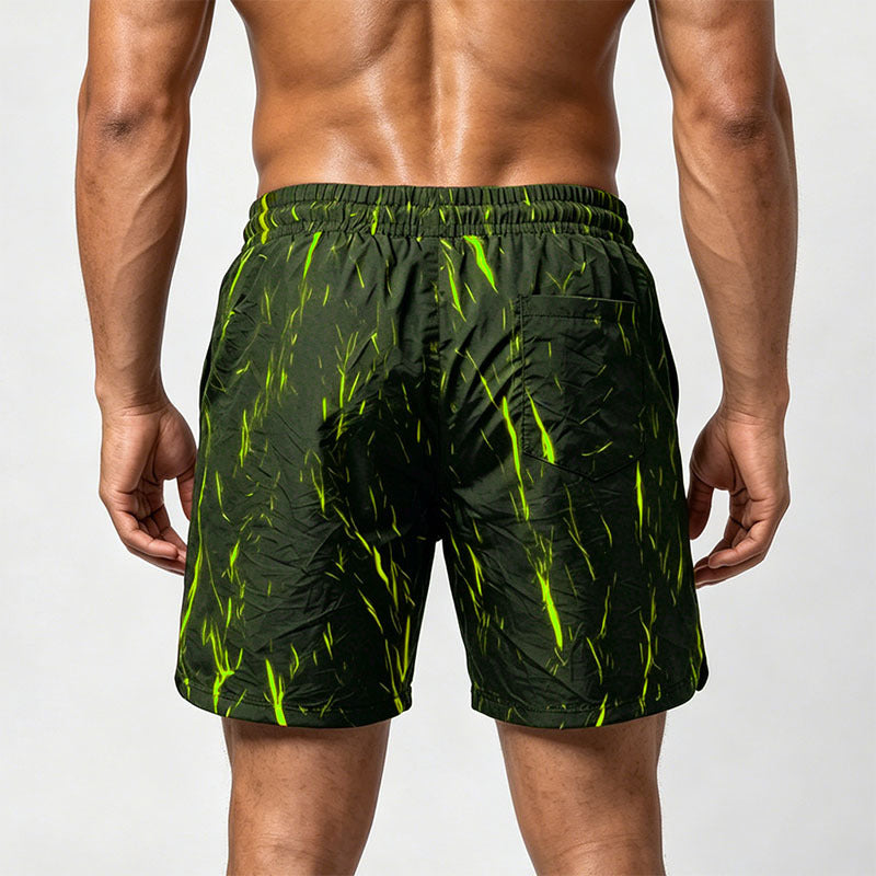 Reversible Cracks Beach Shorts
