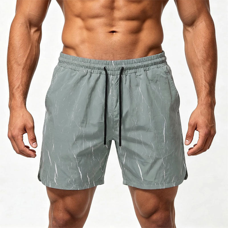 Reversible Cracks Beach Shorts