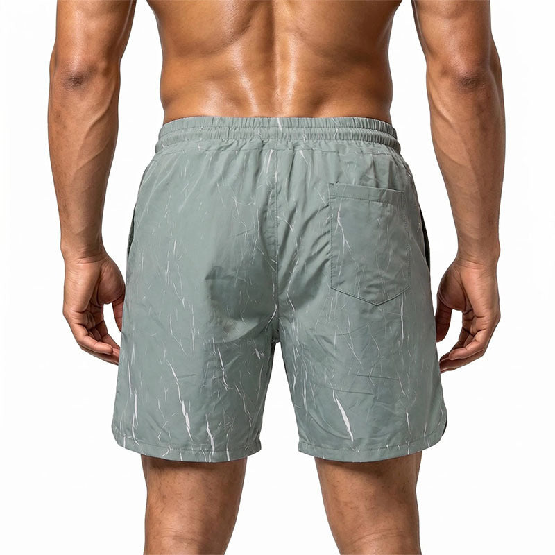 Reversible Cracks Beach Shorts