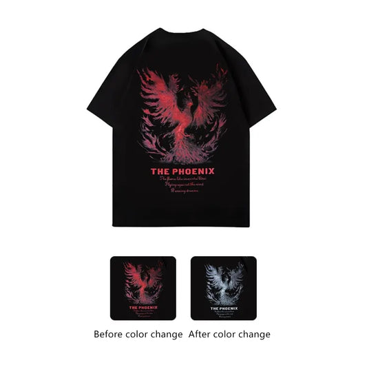 Phoenix Fashion Reactive Color-Changing T-Shirt