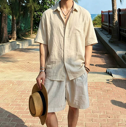 Linen Casual Comfort Vacation Set