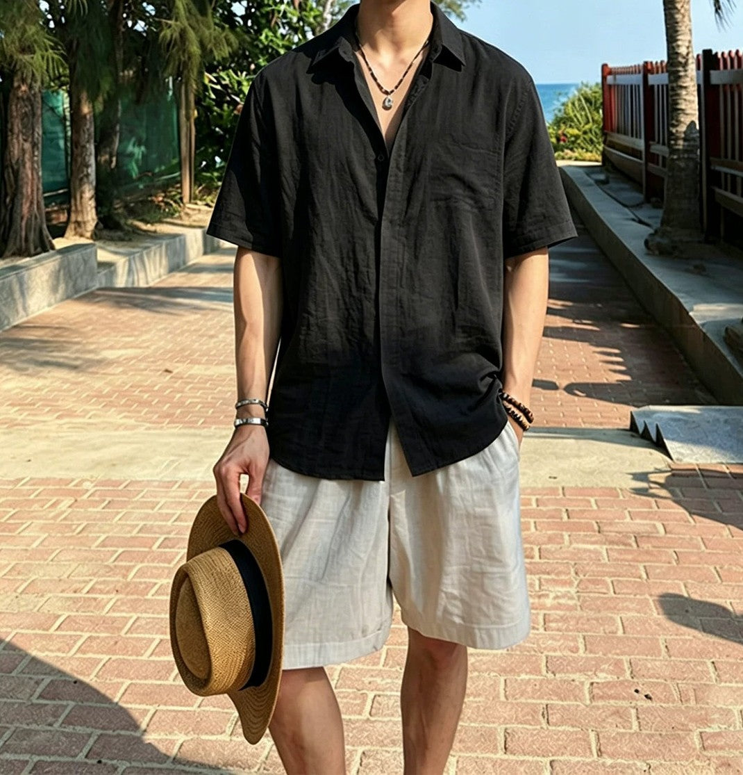 Linen Casual Comfort Vacation Set