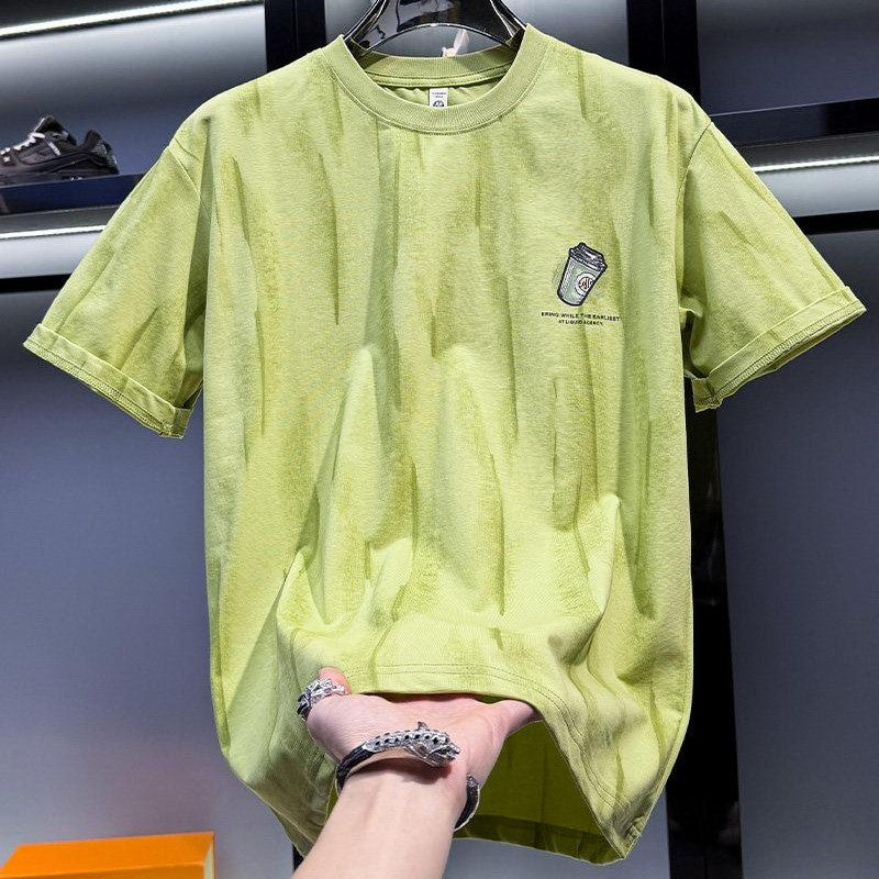 Premium Trendy Loose-Fitting Tie-Dye Print T-Shirt