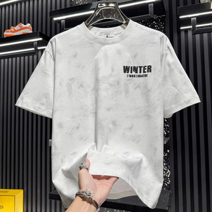 Premium Printed Tie-Dye Loose Short-Sleeved T-Shirt