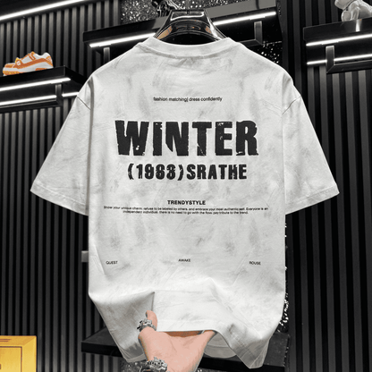 Premium Printed Tie-Dye Loose Short-Sleeved T-Shirt