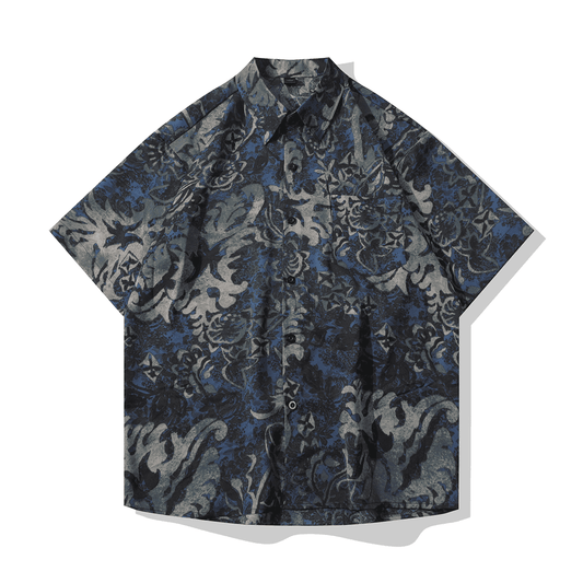 Retro Vintage Style Breathable Loose Shirt