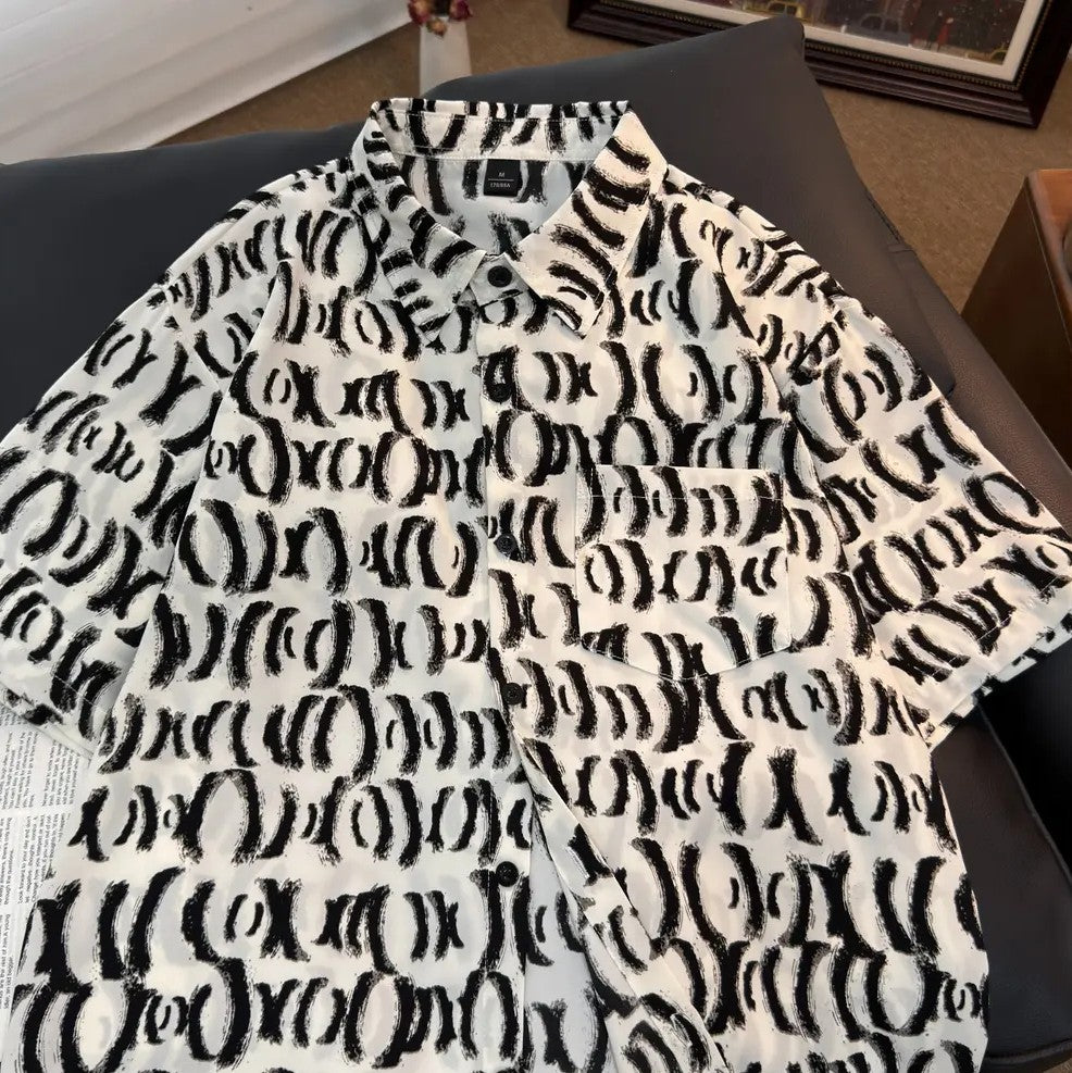 Stylish Retro Loose Fit Trendy Shirt