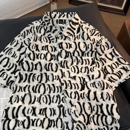 Stylish Retro Loose Fit Trendy Shirt