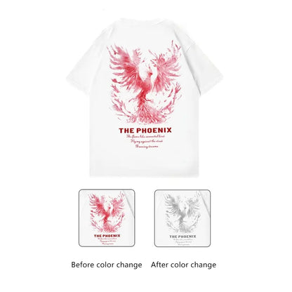 Phoenix Fashion Reactive Color-Changing T-Shirt