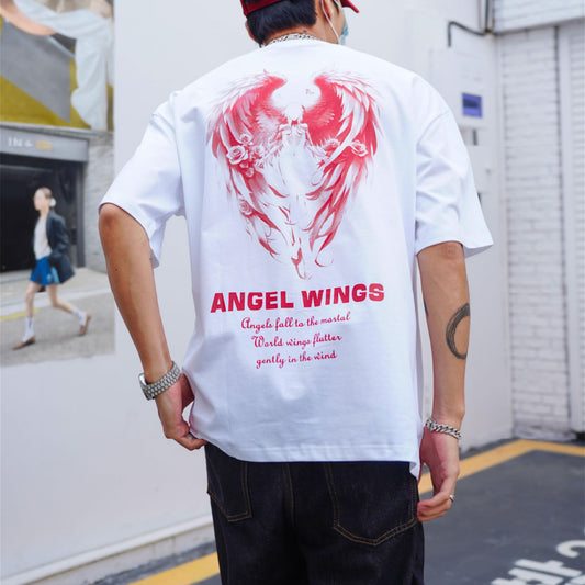 Angel Wings Fashion Reactive Color-Changing T-Shirt