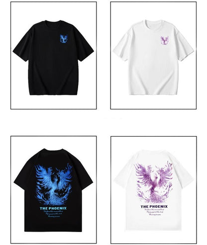 Phoenix Fashion Reactive Color-Changing T-Shirt