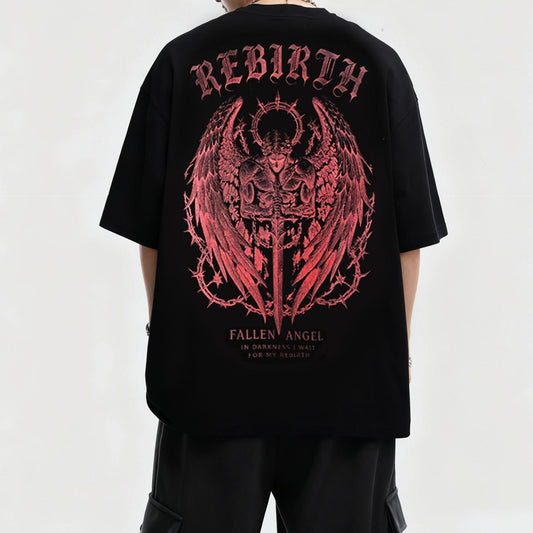 Fallen Angel Fashion Reactive Color-Changing T-Shirt
